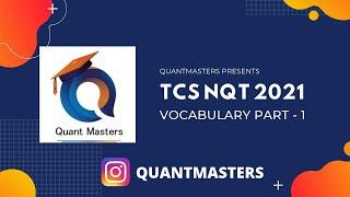 TCS NQT 2021 Vocabulary Part-1