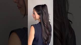 Easy college hairstyles for medium and long hair  #hairstyles #hair #explorepage #shorts #hairtok