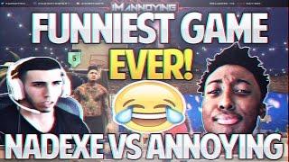 NBA 2K17 - FUNNIEST GAME EVER!! ANNOYING VS NADEXE *THE REMATCH*