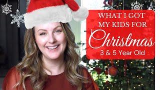 What I Got My Kids For Christmas 2022 | 3 & 5 Year Old Gift Ideas