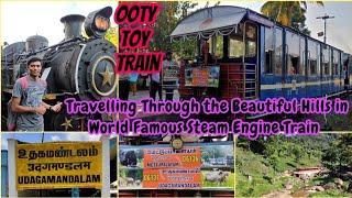 OOTY TOY TRAIN TRAVEL VLOG!!! Metupalayam to Udagamandalam | World Heritage Train | Naveen Kumar