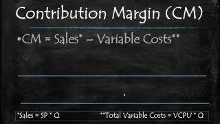 Cost Behavior and CVP Analysis Overview