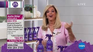 HSN | Joy Mangano's Miracle Clean World Premiere 09.15.2018 - 05 PM