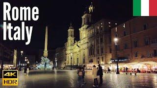 Rome, Italy  - Sketchy Night Walk - 4K Walking Tour in 2022