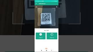 Attendance Time-In/Time-Out using QR-Code (Android)