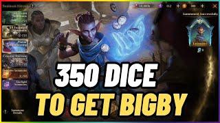 How Many Dice To Summon Bigby Dungeon&Dragons Collaboration Hero In DragonHeir SIlent Gods