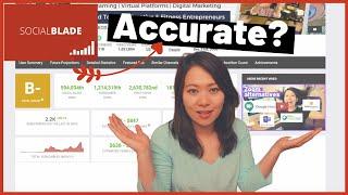 SocialBlade YouTube - how accurate is it compared to REAL data from my channel? #socialblade