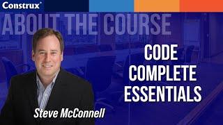 Code Complete Essentials | About the Course