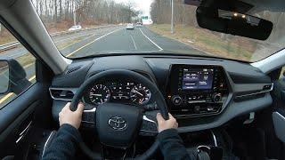 2021 Toyota Highlander POV Test Drive and Thoughts