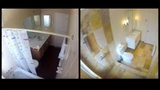 Modern Bathroom Remodel Timelapse Start to Finish