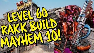 Borderlands 3 Level 60 Best Rakk Attack FL4K Build (Mayhem 10) Kills every boss in seconds!