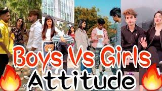   Boys Vs Girls Attitude Tik Tok Video |  Attitude Tik Tok Video 2021 | Girls Attitude Tik Tok