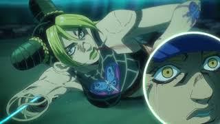 Jolyne Sacrifices Herself For Emporio - Jolyne VS Pucci One Last Time Stone Ocean HD