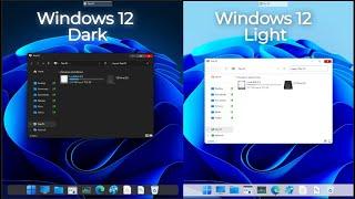 New Windows 12 Light And Dark Skinpacks For Windows 11 And 10 // New Theme // Fantasy Soft