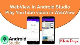 WebView In Android Studio and How to Play YouTube video in WebView