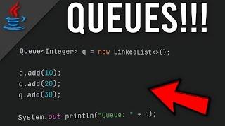 Queues in JAVA | (simple & easy)