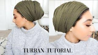 Simple & Easy Hijab TURBAN TUTORIAL