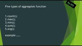 Aggregates function in laravel eloquent query