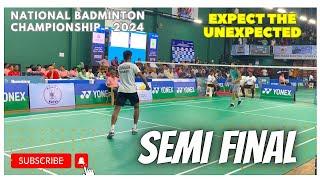 SATHISH KUMAR K vs RAGHU MARISAMY || SemiFinal - National Badminton Championship 2024 Bangalore 2024