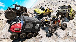 Off Road Cars Battle #5 - Beamng drive