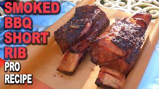 SMOKED TO PERFECTION! My Secret Beef Short Rib Recipe