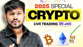 Live Trading  || Crypto , Altcoins , Gold and USOil  | 07 JAN #xauusd #bitcoin #livetrading