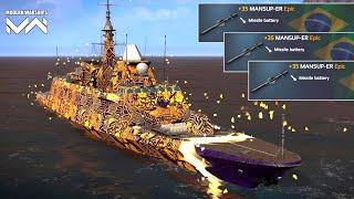 FS Aquitaine - Powerful Frigate With New MANSUP-ER Missile - Modern Warships Gameplay