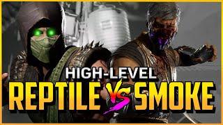 MK1 ▰  This Is What High-Level Reptile & Smoke Looks Like【Mortal Kombat 1】