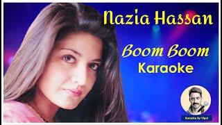 Nazia Hassan  - Boom Boom (Karaoke with Scrolling English Lyrics)