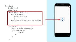 Adding border around Container Widget in Flutter