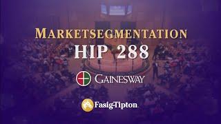 #FasigFeature: Marketsegmentation