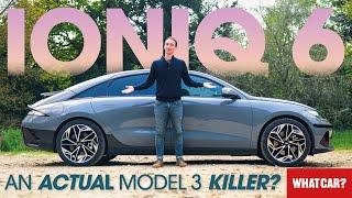 NEW Hyundai Ioniq 6 review – better than a Tesla Model 3? | What Car?