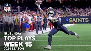 Top Plays From Sunday | NFL 2024 Season Week 15