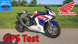 Honda CBR1000RR-R SP (2021) - GPS Test - ACCELERATION / ROLL ON / TOPSPEED