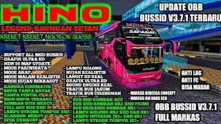 UPDATE OBB BUSSID V3.7.1 SOUND HINO NGOROK SUOS |  GRAFIK ULTRA HD | BUS SIMULATOR INDONESIA