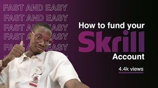 How to fund your Skrill account from Nigeria #skrill #nigeria #skrillnigeria