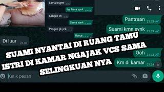 Chat Wa Istri Yang Suka selingkuh (VCS) Binor