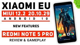 MIUI 12.2 XIAOMI EU 20.10.29 FOR REDMI NOTE 5 PRO | ANDROID 10 | Nov Security Patch & New Features