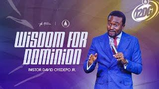 Wisdom For Dominion | Pastor David Oyedepo Jr | 12DG 2025, Day 1, Evening Session | 02-01-2025