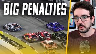 NASCAR Hands Out BIG PENALTIES For Martinsville Manipulation | INSTANT REACTION