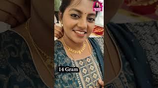 8 Gram Necklace  Light Weight Jewellery Collections Saravana Stores Elite | Karthikha Channel