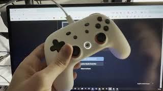 [4K TUTORIAL] - How To Use Stadia Gamepad Controller on PC and Mobile in 2024