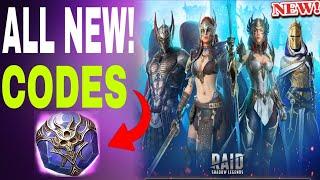 ALL NEW!! UPDATE️PROMO CODES FOR RAID SHADOW - RAID SHADOW LEGENDS CODES! - RAID CODES, PROMO CODES