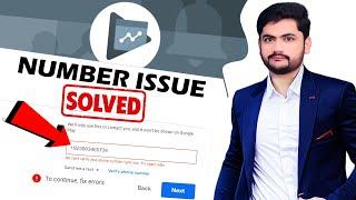 Google Play Store Verifying Fix This Phone Number Cannot Be Used For Verification Problem