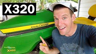 John Deere X320 Riding Mower: Complete Beginner's Guide | How to Start, Operate (Review)