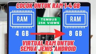 Tanpa Root | Cara Menambah Ram di HP Android | Virtual Ram / VRam