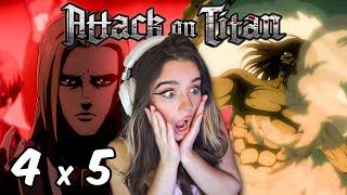 Reiner's Guilt and Marley's Secrets! | ATTACK ON TITAN | Reaction 4x5