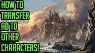 Neverwinter - How to Transfer Astral Diamonds Between Characters! (Get AD From Alts!)