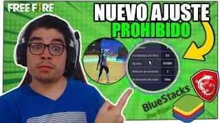 NUEVO AJUSTE PROHIBIDO PARA BLUESTACKS 4.90 CON SENSIBILIDAD PERFECTA Y SIN ACELERACION