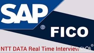 SAP FICO CONSULTANT 5 YEARS EXPERIENCE NTT DATA Real time Interview.  Part 1